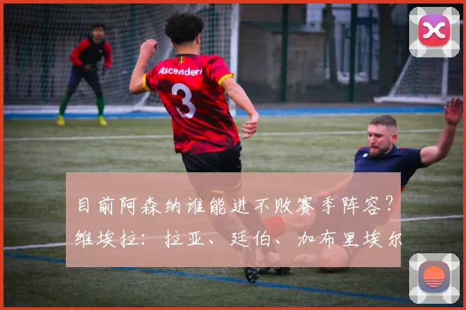 目前阿森纳谁能进不败赛季阵容？维埃拉：拉亚、廷伯、加布里埃尔