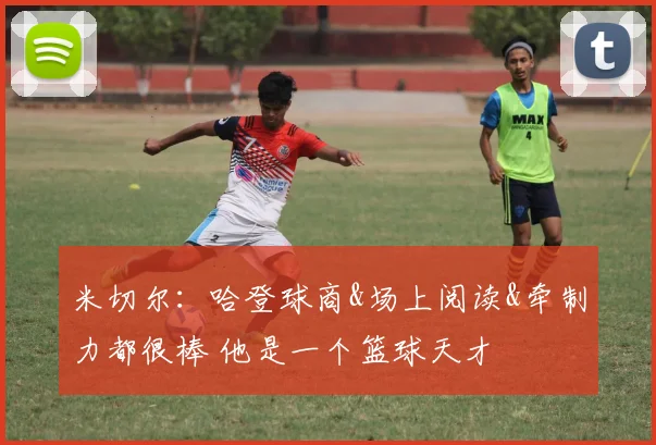 米切尔：哈登球商&场上阅读&牵制力都很棒 他是一个篮球天才
